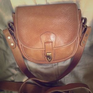 Dooney & Bourke tan cross-body bag